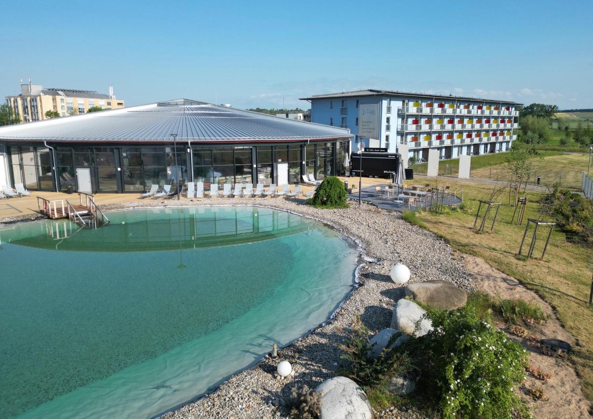 Vital Hotel An Der Therme Gmbh Bad Windsheim Buitenkant foto