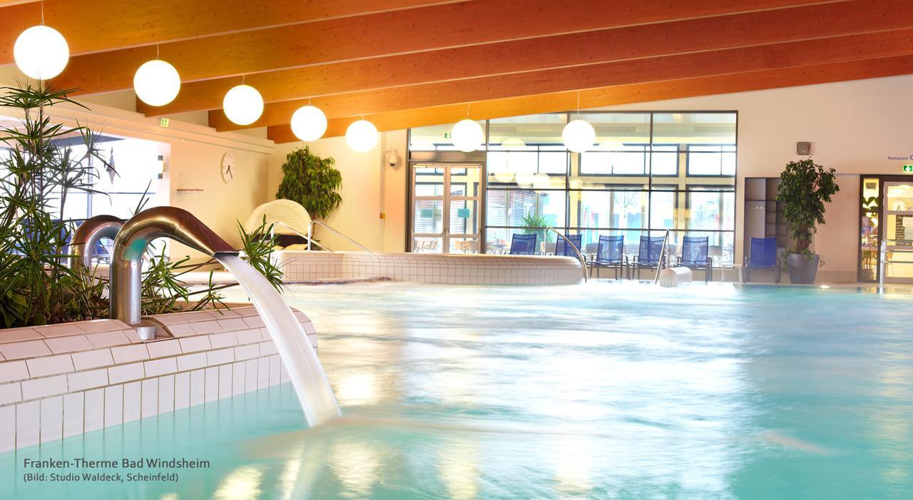 Vital Hotel An Der Therme Gmbh Bad Windsheim Buitenkant foto